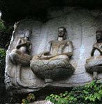 buddha inscription in west hill park