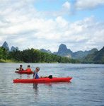 kayaking on li river