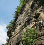 rock climbing